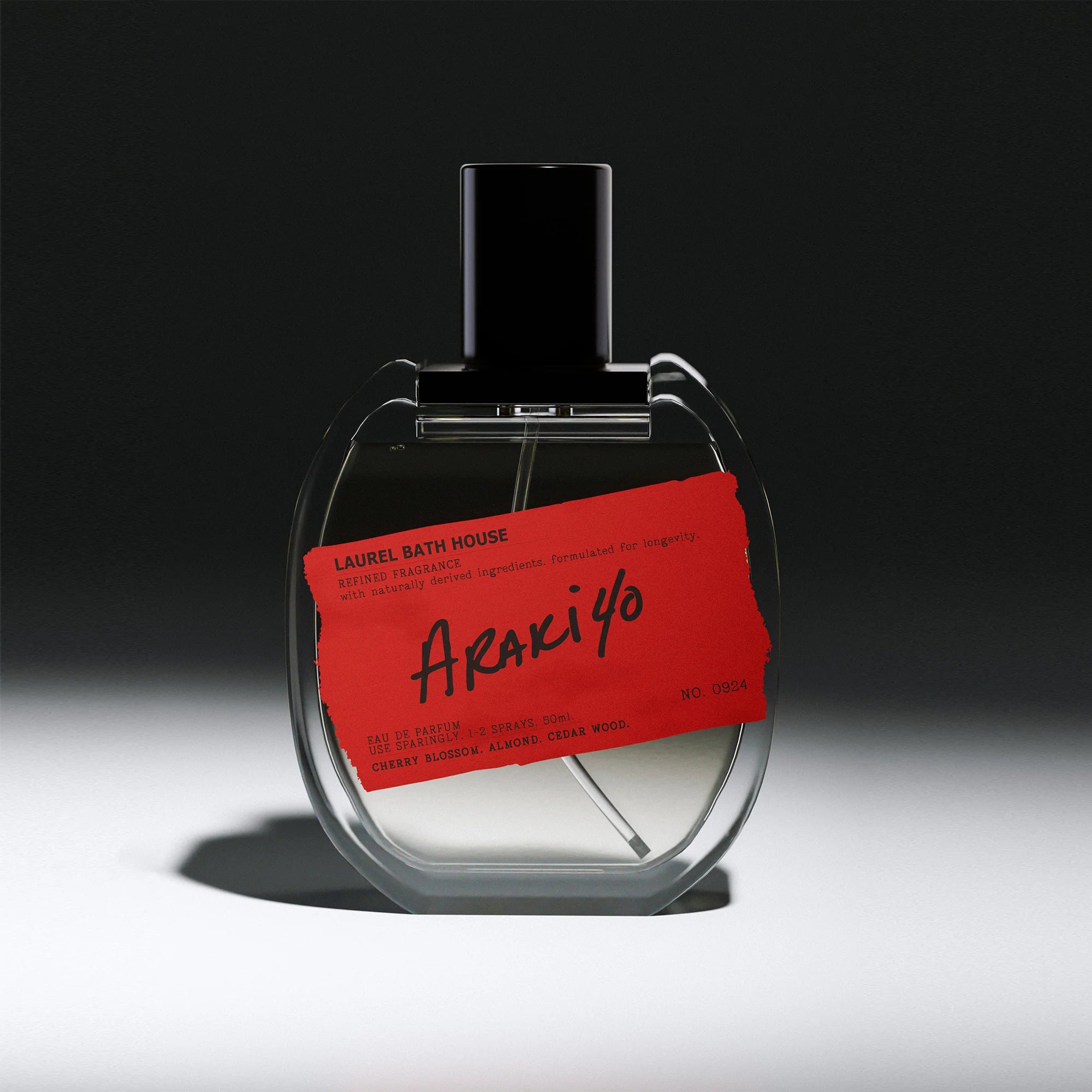 Araki 40 Eau de Parfum by Laurel Bath House – cherry blossom, almond & cedarwood scent
