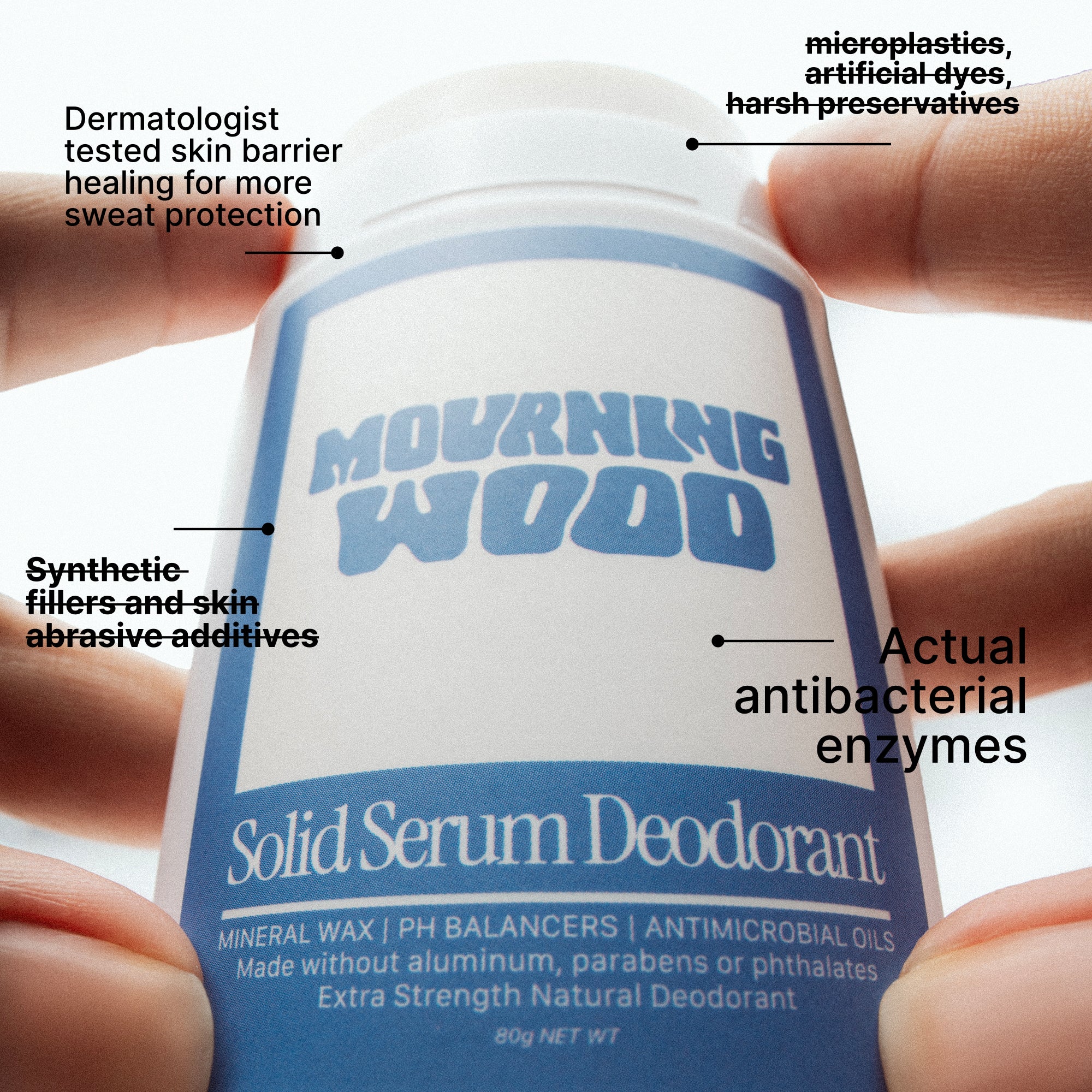 3-Pack Mourning Wood Deo by Laurel Bath House – view 4