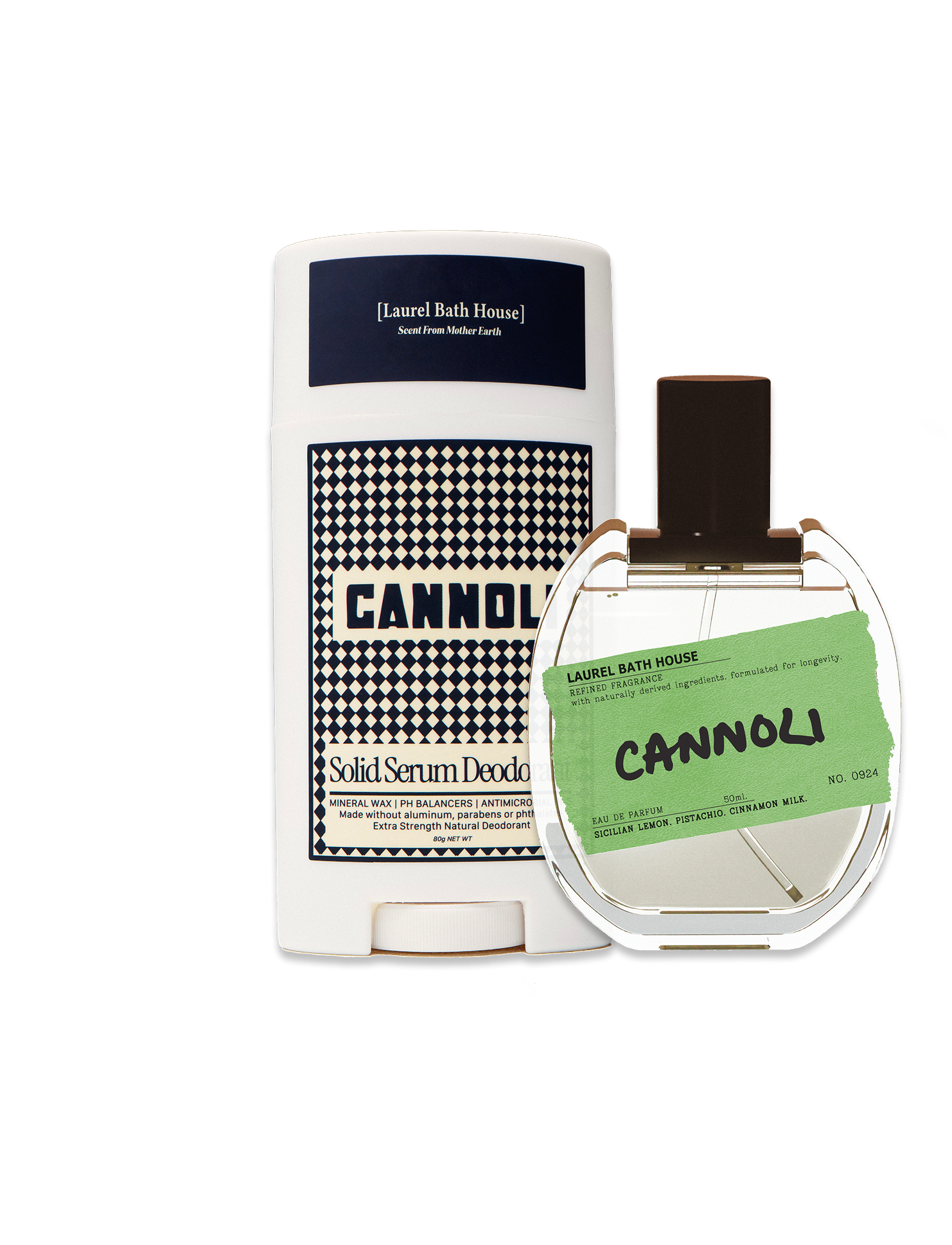 Cannoli Bundle by Laurel Bath House – Sicilian lemon, pistachio & cinnamon milk scent