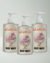 3-Pack Araki 40 by Laurel Bath House – cherry blossom, almond & cedarwood scent