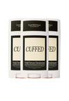 3-Pack Cuffed Deo by Laurel Bath House – leather, tobacco & raspberry scent