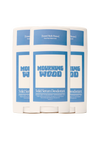 3-Pack Mourning Wood Deo by Laurel Bath House – oud, black rose & cedar scent