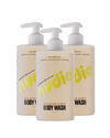 3-Pack Nudie by Laurel Bath House – bergamot, jasmine & musk scent