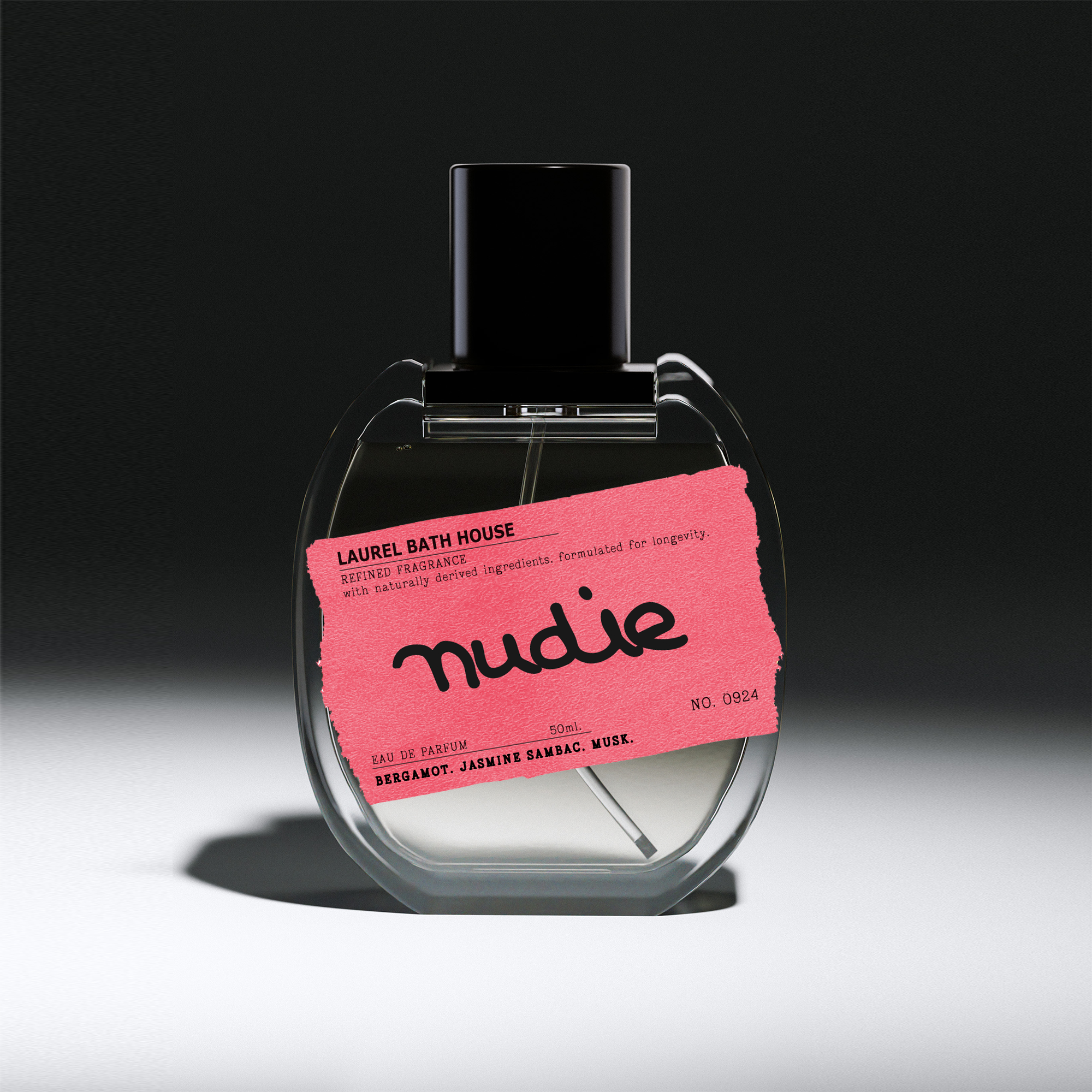 Nudie Eau de Parfum by Laurel Bath House – bergamot, jasmine & musk scent
