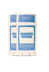 2-Pack Mourning Wood Deo by Laurel Bath House – oud, black rose & cedar scent